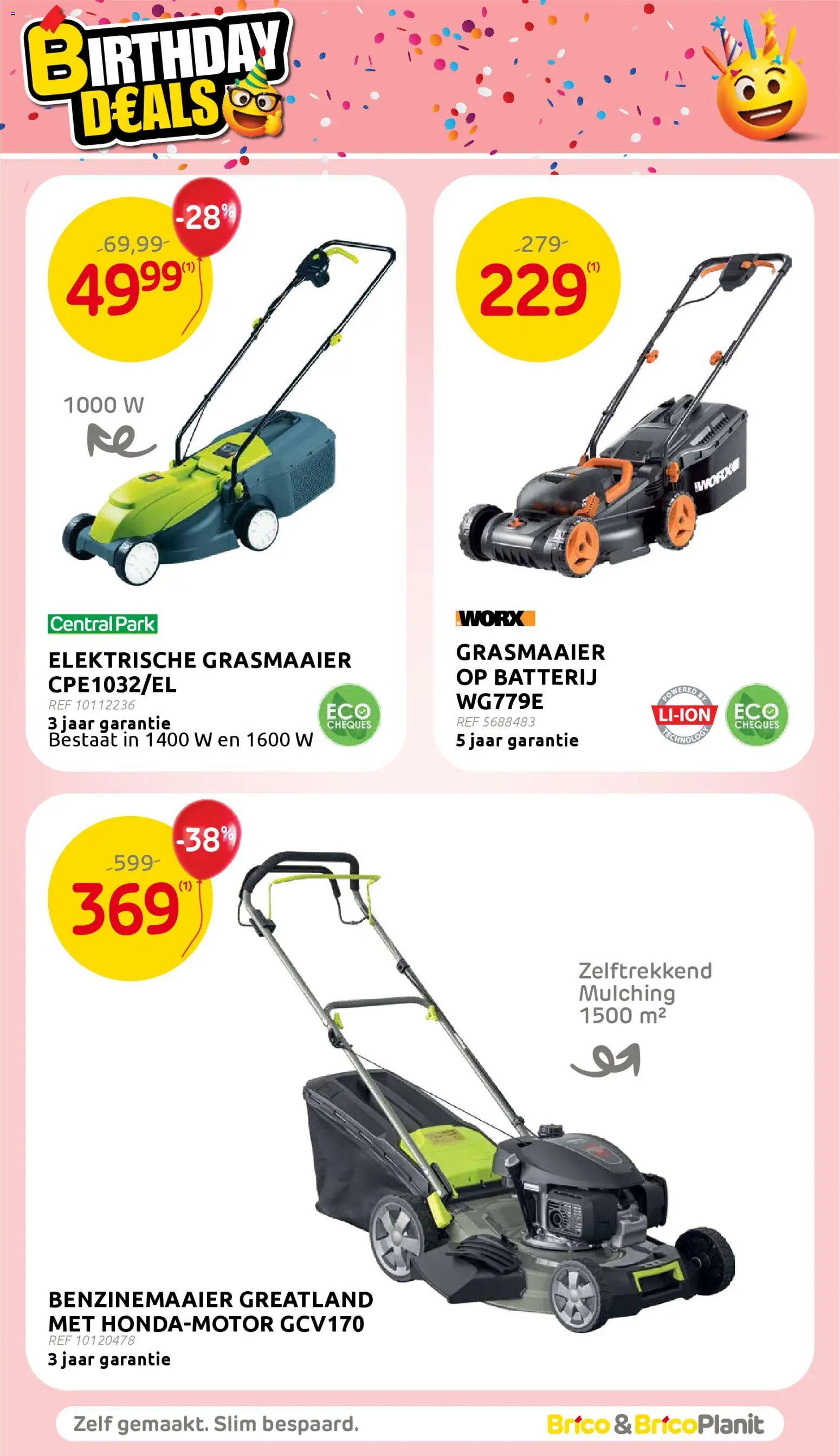 {H1} | Pagina: 14 | Producten: Batterij, Grasmaaier