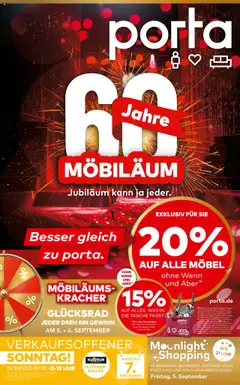 Porta! Prospekt Bergheim 	 gültig ab dem 31.08.2025