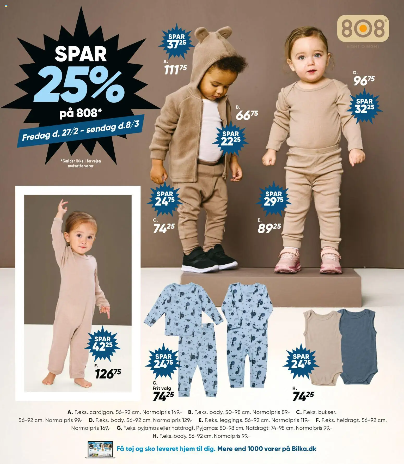 Bilka tilbudsavis – gyldig fra 27.02.2026 | Side: 12 | Produkter: Pyjamas, Sko, Tøj