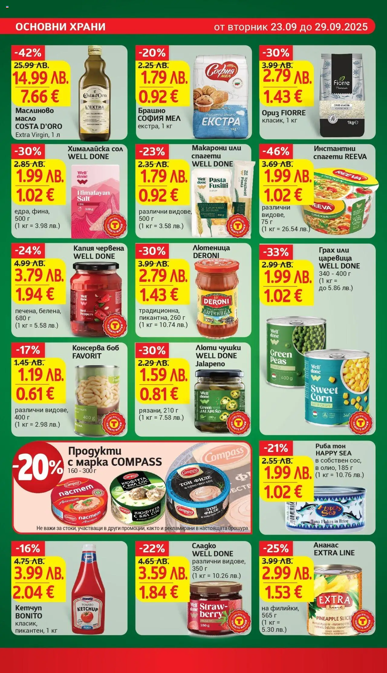  | Страница: 18 | Продукти: Масло, Кюфтета, Лютеница, Царевица