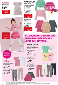Galeria Karstadt Kaufhof Prospekt 	 ab 30.03.2026 gültig | Seite: 20 | Produkte: Shirt, Rock, Leggings