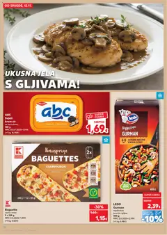 ABC Svježi krem sir sa tartufima, Svježi krem sir sa tartufima, 100 g - Pregled kataloga iz trgovine Kaufland, vrijedi od 12.11.2025 | Stranica: 18