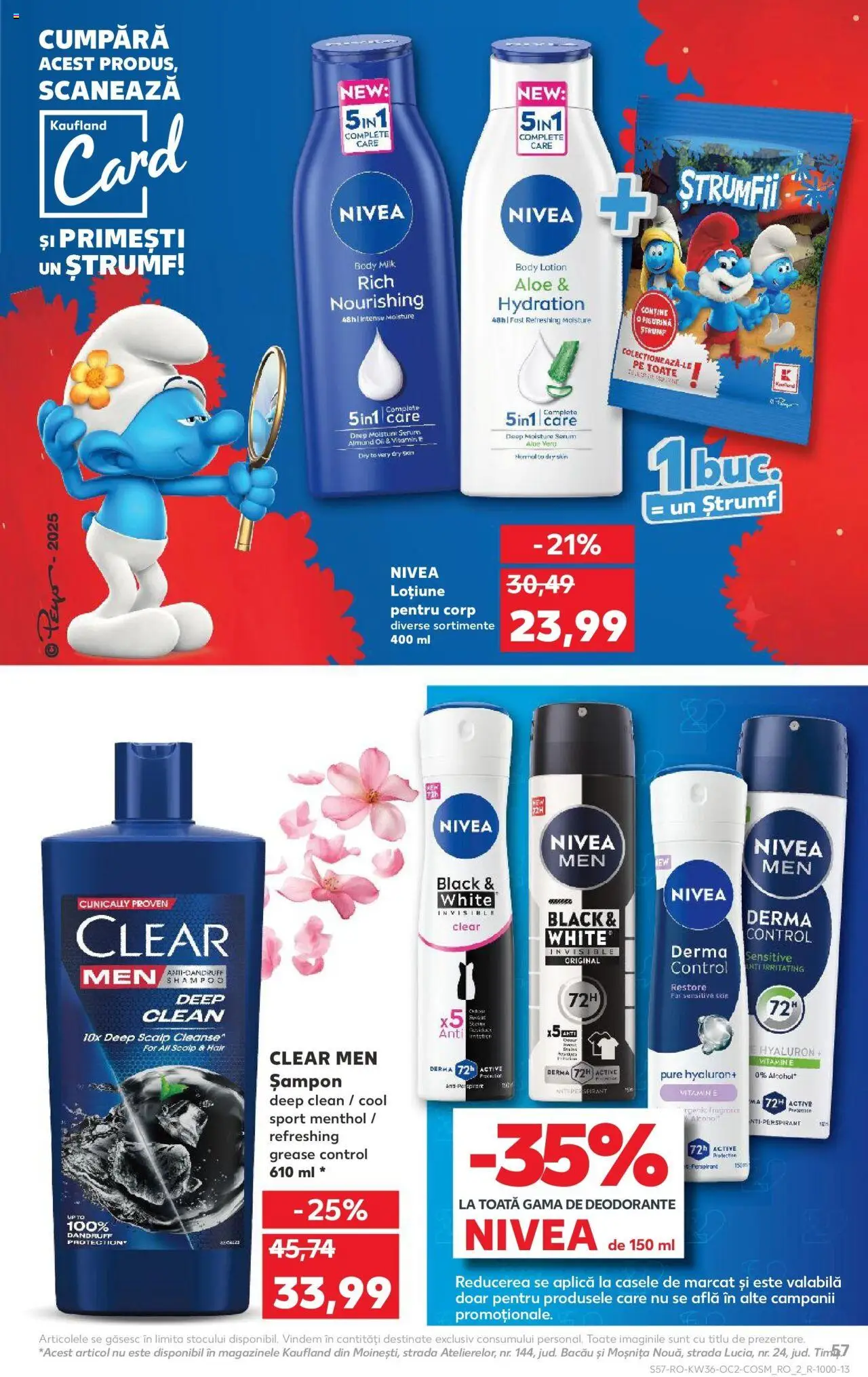 Noul catalog Kaufland – valabil de la 03.09.2025 | Pagină: 57 | Produse: Serum, Pomelo, Simit, Deodorant