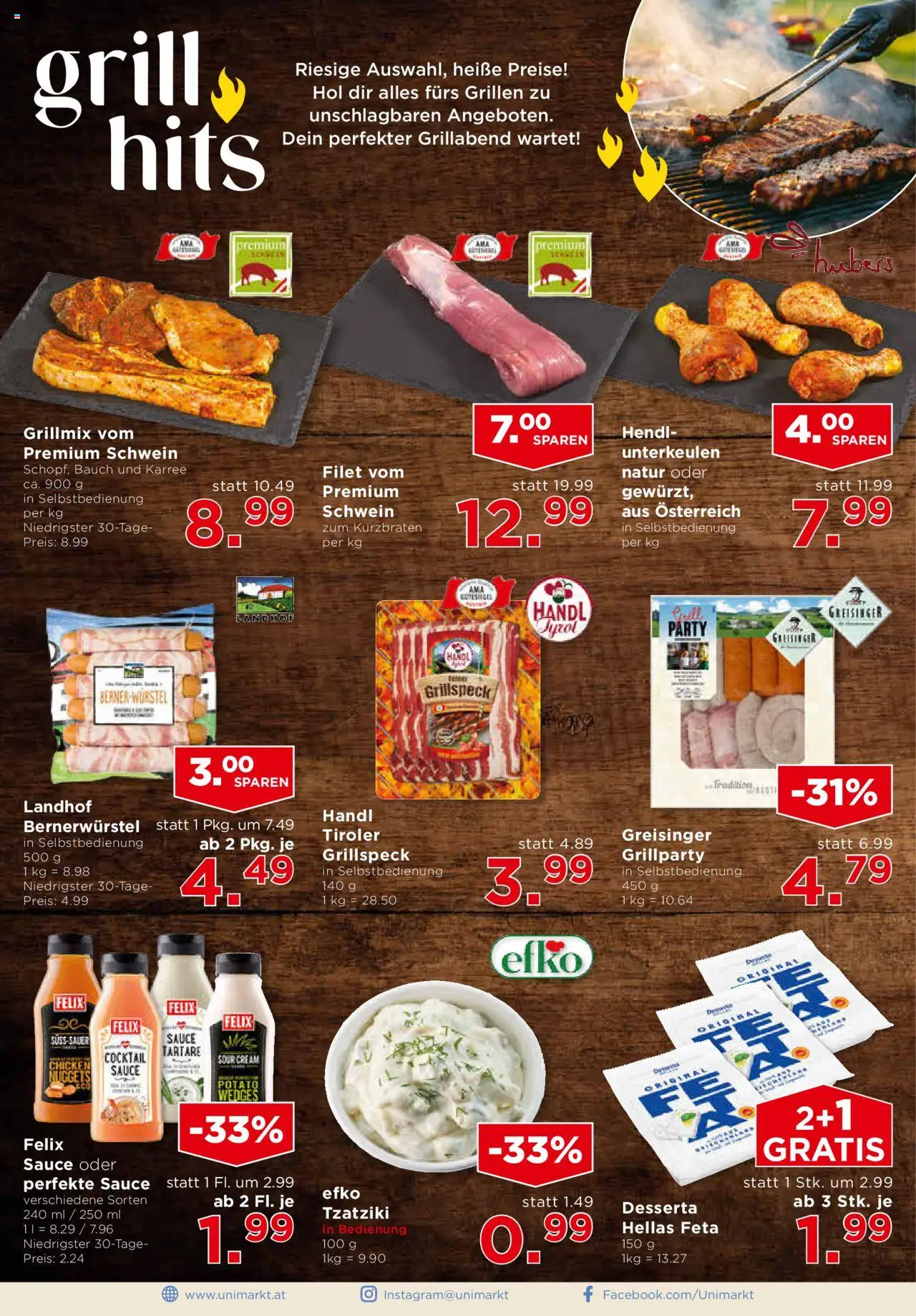 Unimarkt Nord gültig ab 13.08.2025 | Seite: 6 | Produkte: Grill