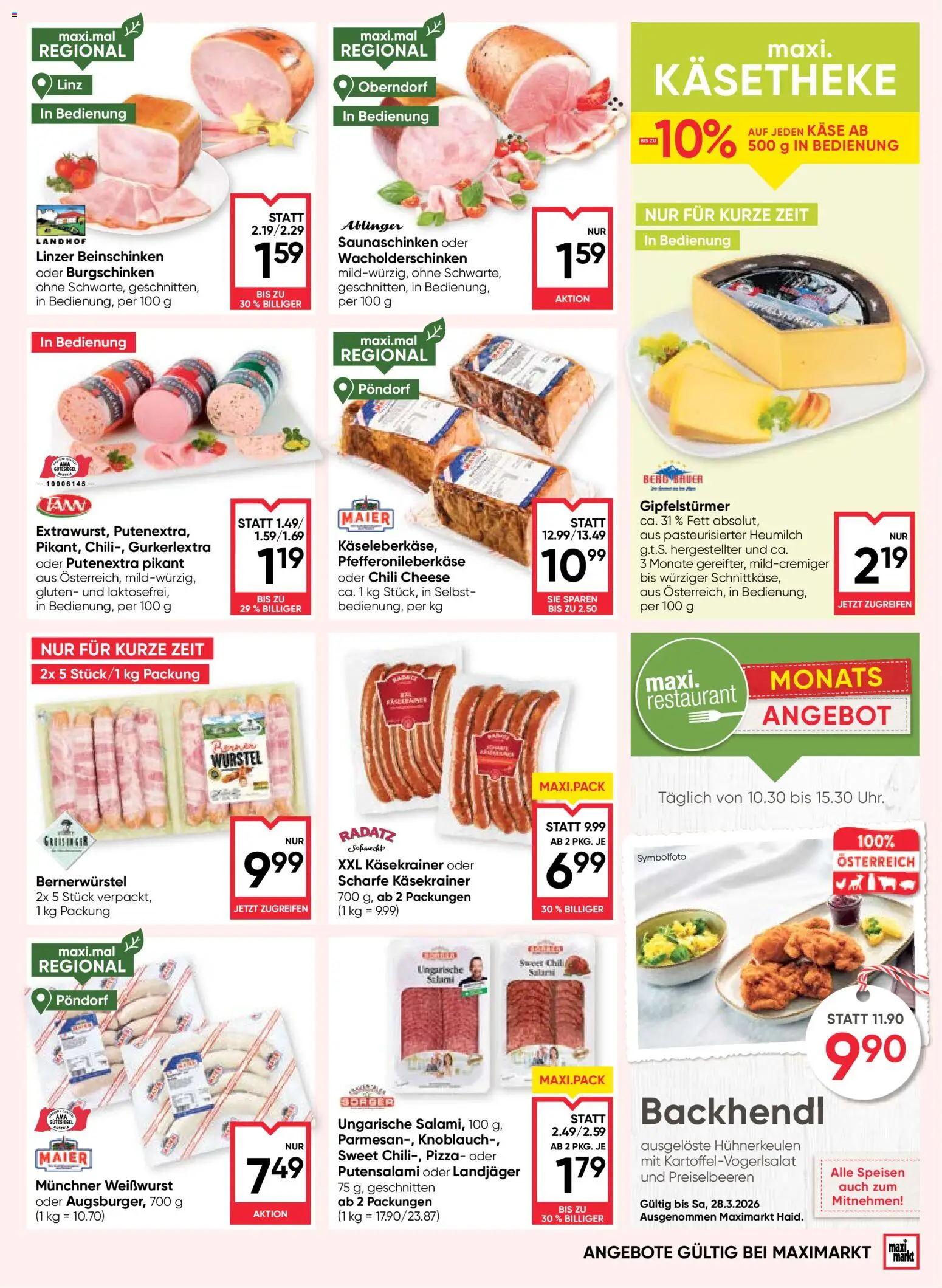 Maximarkt Flugblatt gültig ab 05.03.2026 | Seite: 9 | Produkte: Knoblauch, Chili, Käse, Pizza