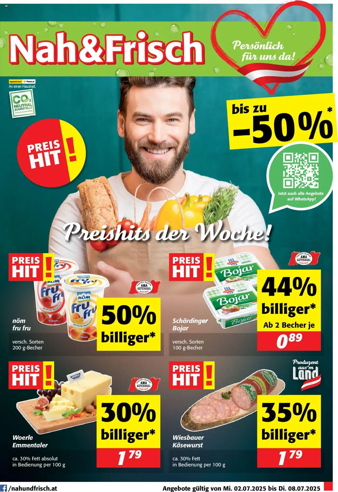 Nah und Frisch Flugblatt gültig ab 02.07.2025 | Seite: 1 | Produkte: Mango