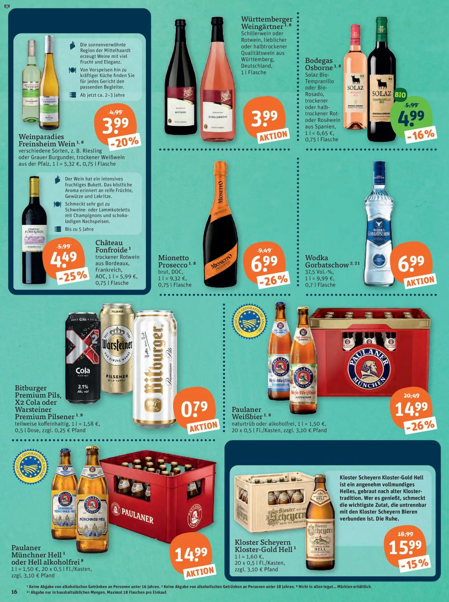 Tegut Prospekt – gültig ab 05.01.2026 | Seite: 18 | Produkte: Cola, Küche, Wodka gorbatschow, Wein