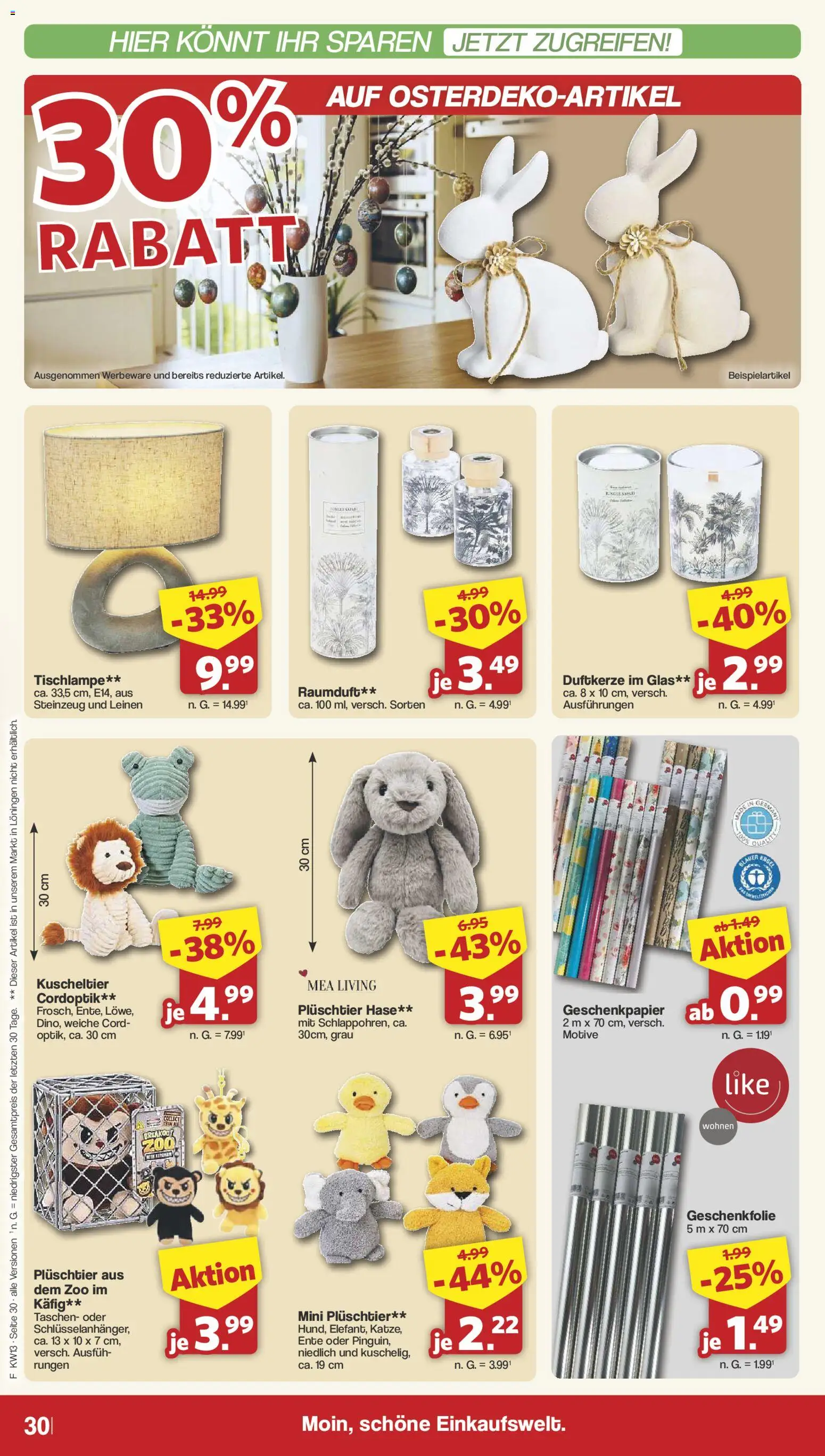 Famila Nordwest Prospekt 	 – gültig ab 23.03.2026 | Seite: 30 | Produkte: Ente