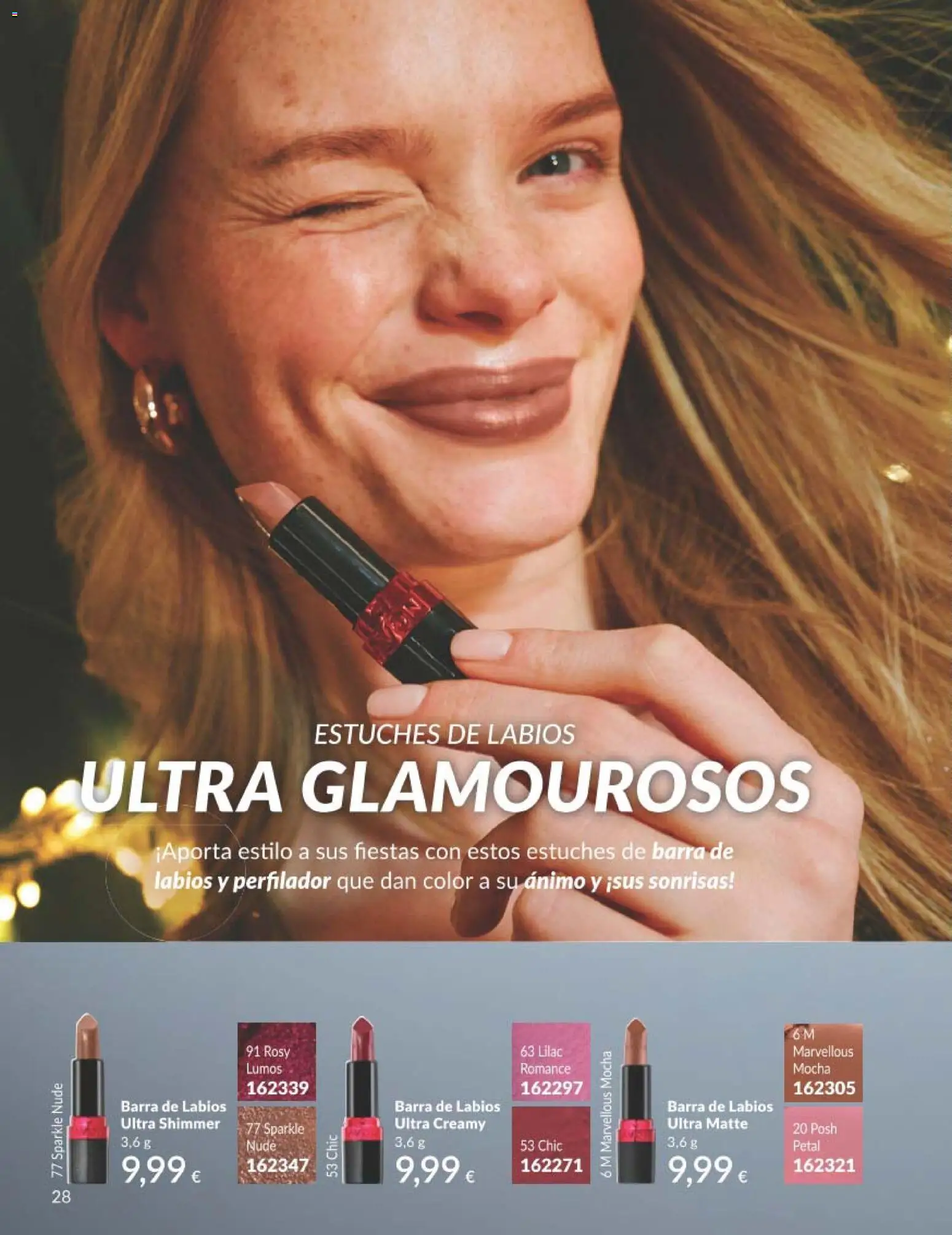 Catálogo AVON campaña 11 Black Friday │ válido desde el 01.11.2025 | Página: 28 | Productos: Barra de labios