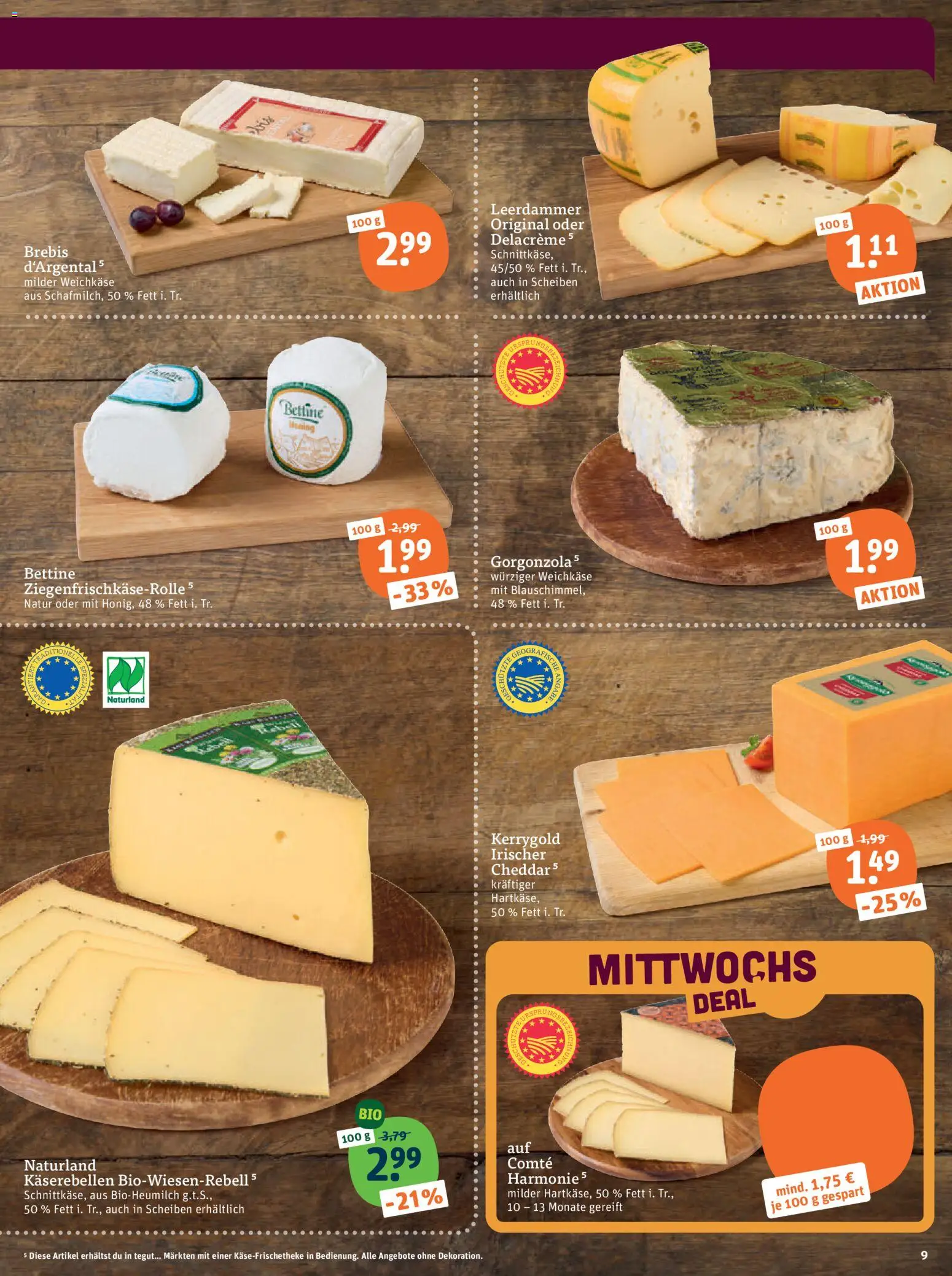 Tegut Prospekt – gültig ab 16.02.2026 | Seite: 11 | Produkte: Leerdammer