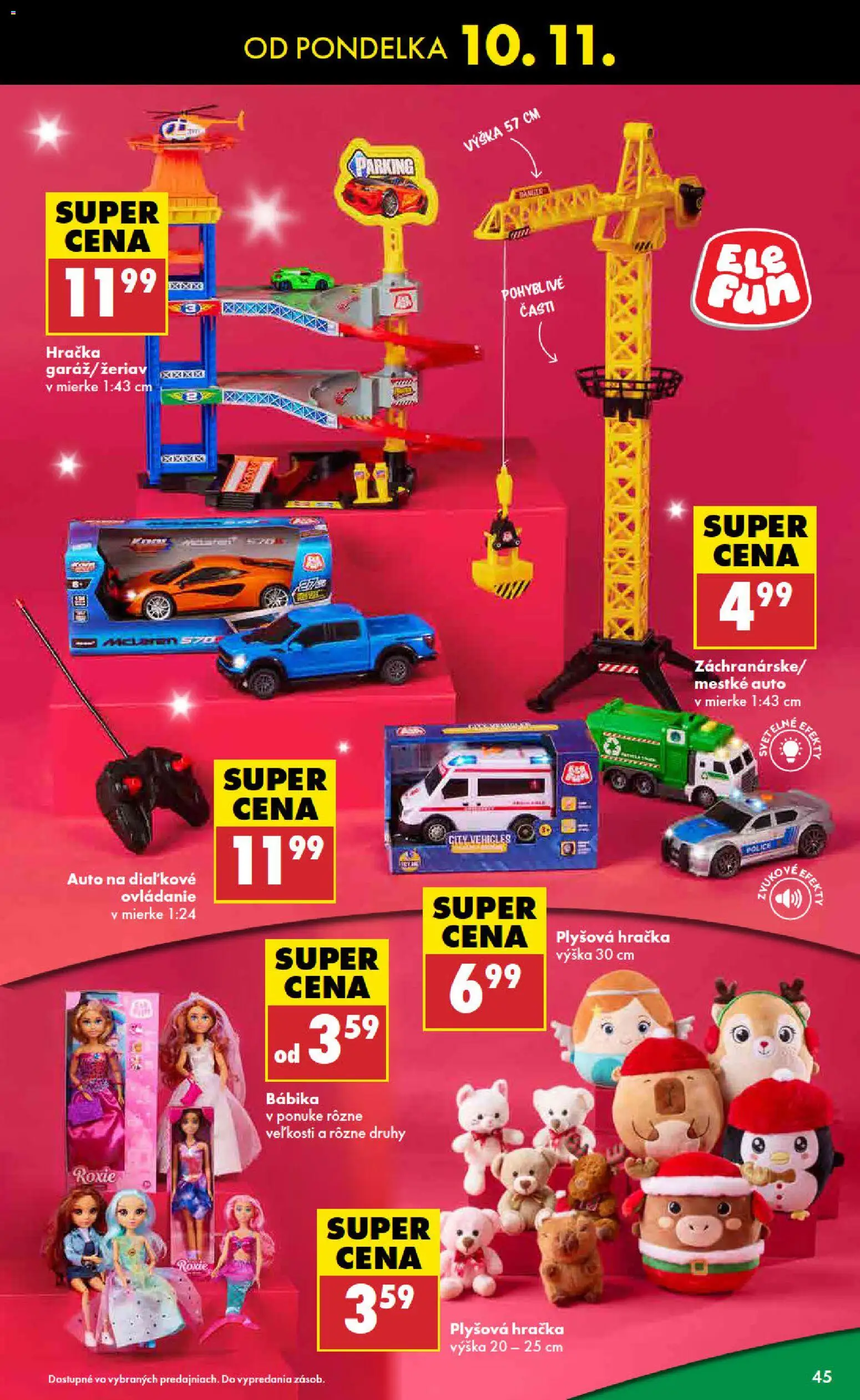 Nové Biedronka akcie – leták je platný od 06.11.2025 | Strana: 45 | Produkty: Police