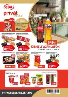 PRIVÁT - Aktuális szórólap MAX - amely érvényes a következő dátumtól: 12.02.2026