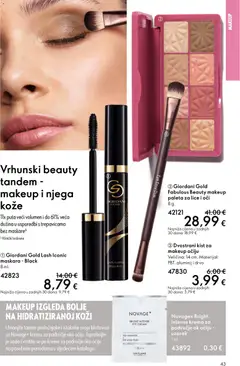 Oriflame - Katalog 15 - Pregled kataloga iz trgovine Oriflame, vrijedi od 29.10.2025 | Stranica: 43 | Proizvodi: Paleta, Kist, Maskara, Krema