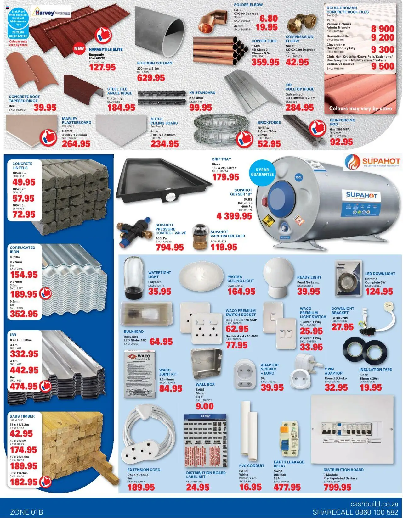 Cashbuild Gauteng - Catalogue	 │ valid from 23.06.2025 | Page: 3 | Products: Case, Iron, Lamp, Drip tray