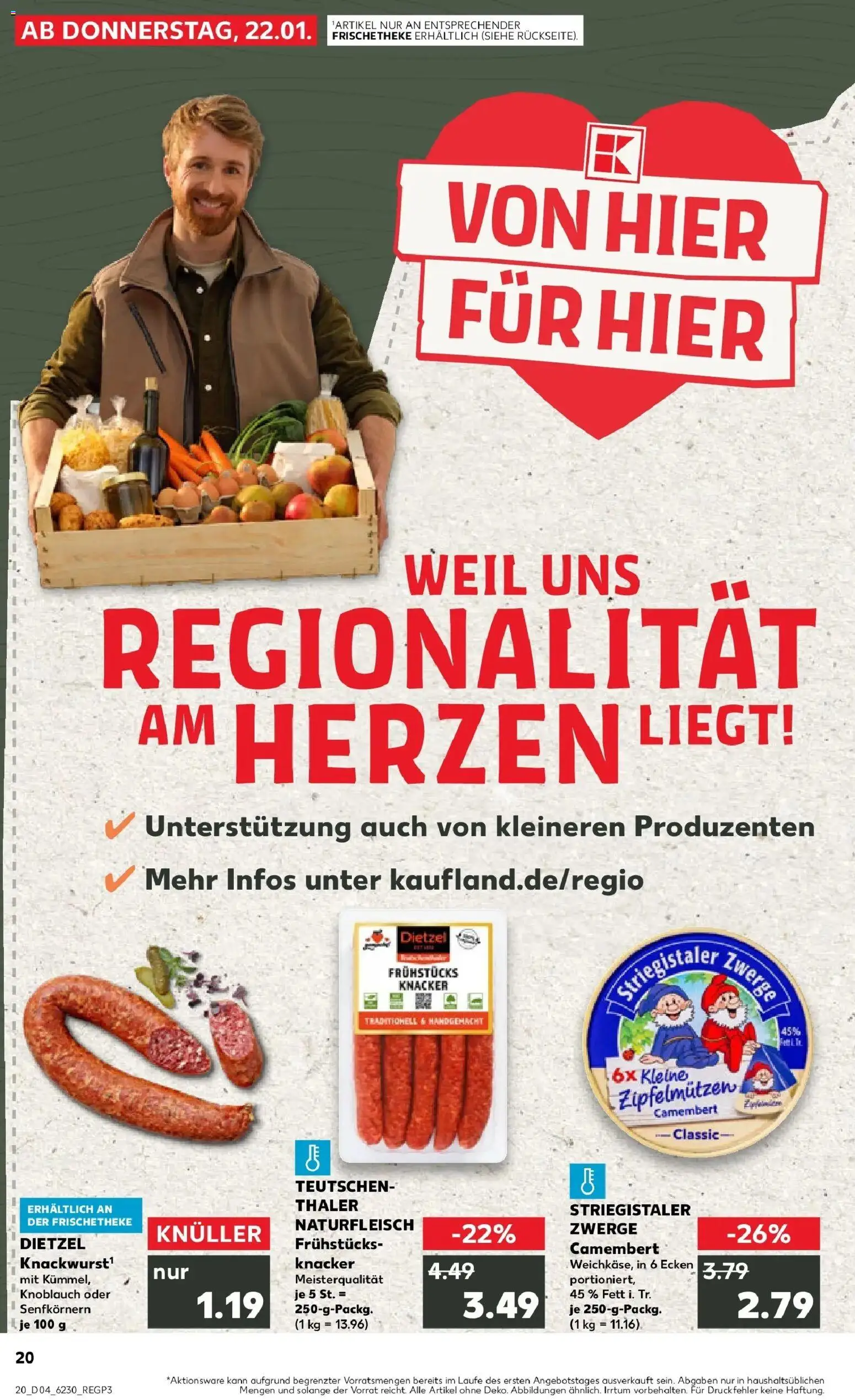 Kaufland prospekt Lutherstadt Eisleben	 – gültig ab 25.01.2026 | Seite: 20 | Produkte: Knoblauch