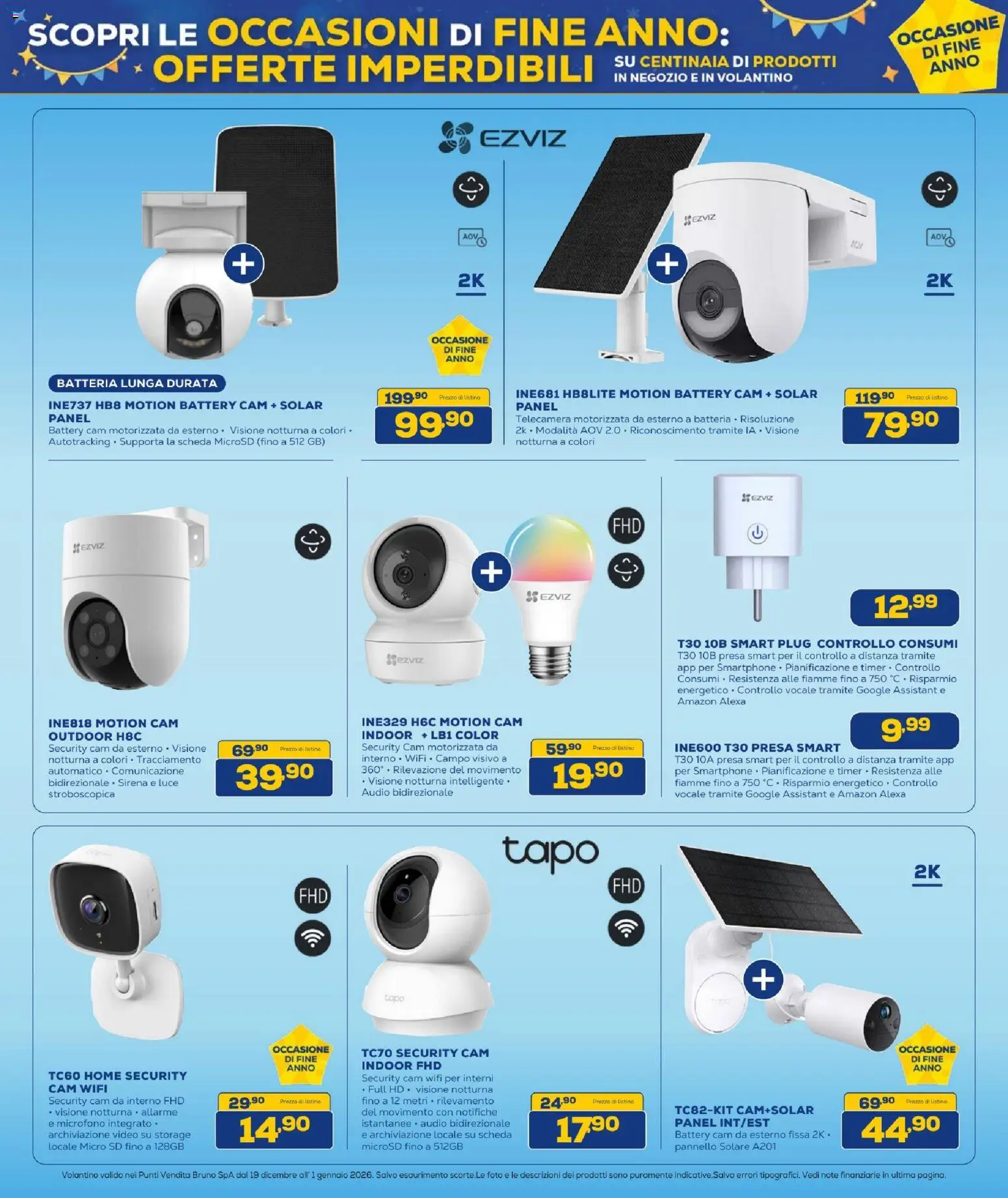 Volantino BRUNO del 19.12.2025 | Pagina: 26 | Prodotti: Audio, Microfono, Presa, Batteria