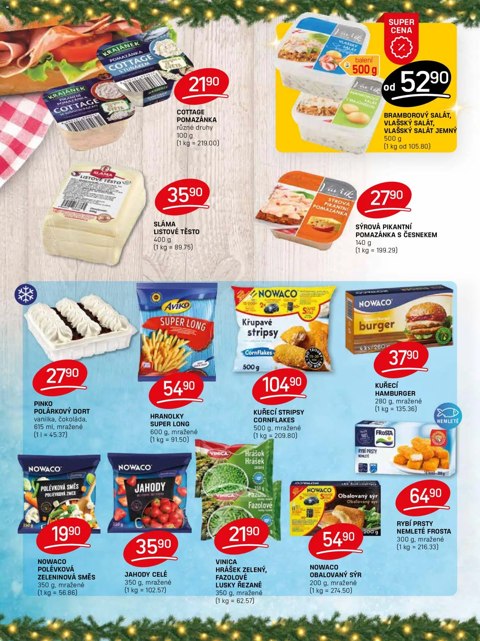 Flop leták od 17.12.2025 | Strana: 6 | Produkty: Cornflakes, Burger, Hranolky, Pomazánka
