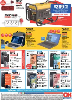 OK Furniture specials catalogue – valid from 06.04.2026 | Page: 12 | Products: Phone, Smartphone, TV, Battery