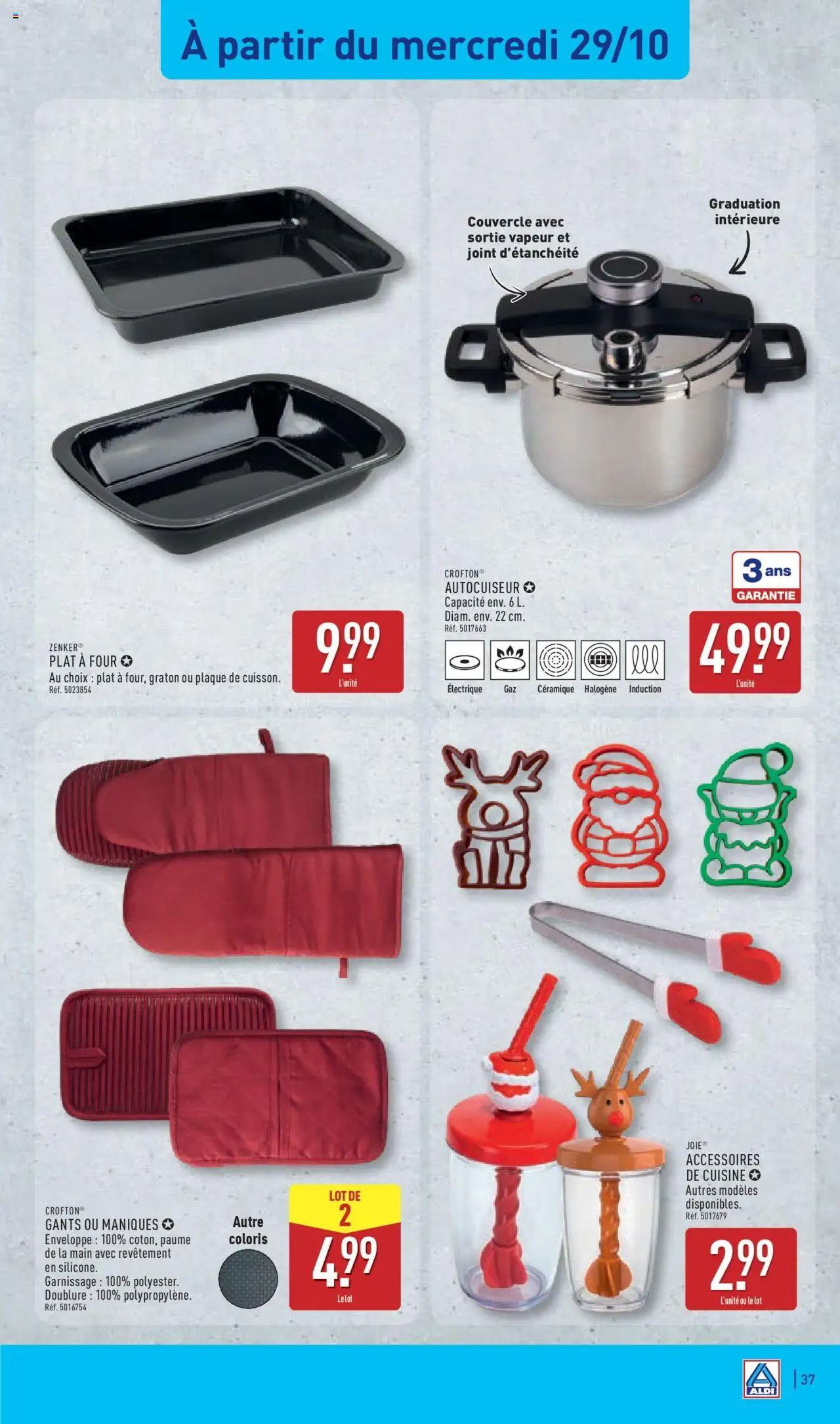 {H1} | Page: 41 | Produits: Four, Autocuiseur, Enveloppe, Gants
