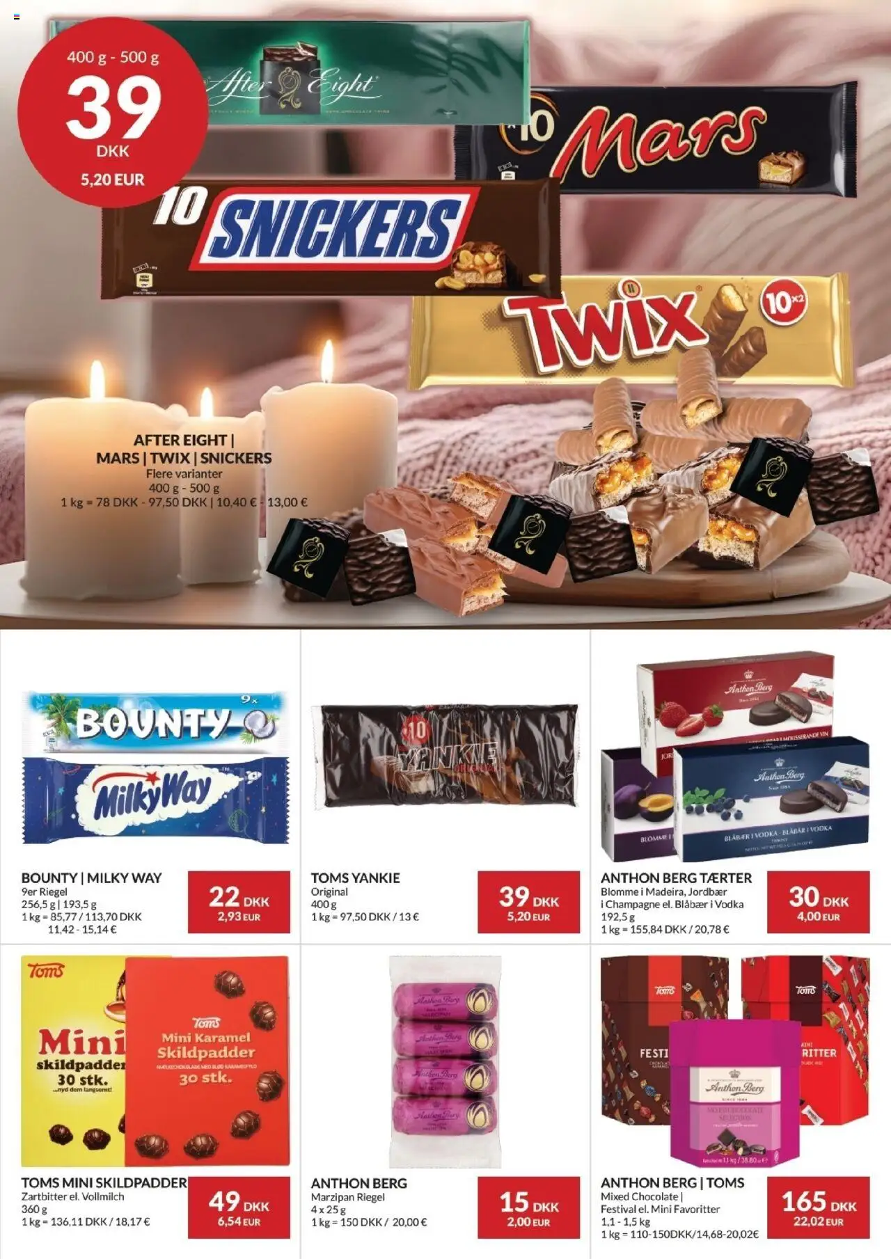 Nielsen Discount tilbudsavis – gyldig fra 25.09.2025 | Side: 5 | Produkter: Vin, Jordbær, Vodka, Marcipan