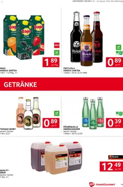 Transgourmet Flugblatt ab 19.01.2026 gültig | Seite: 19