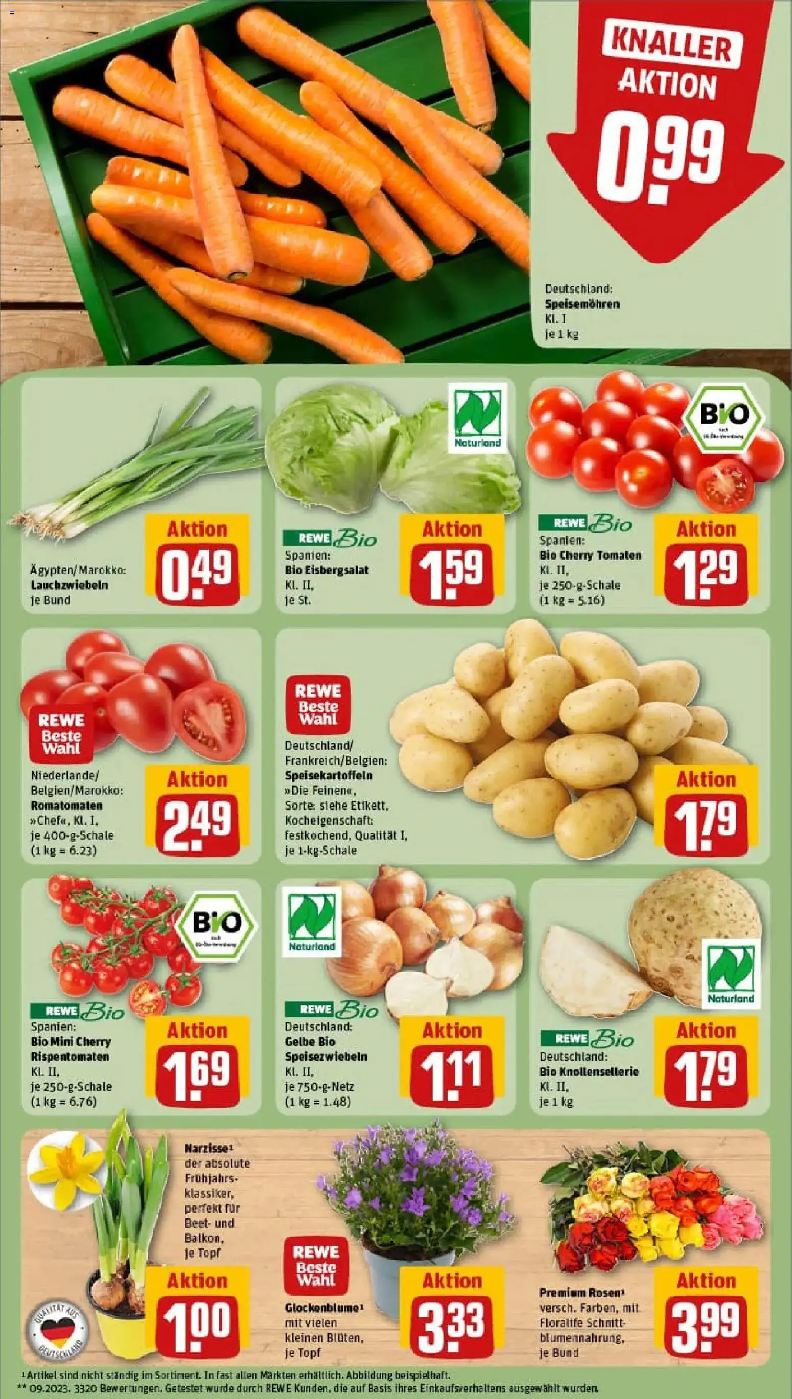 Rewe prospekt Aachen	 – gültig ab 11.01.2026 | Seite: 7 | Produkte: Tomaten, Eisbergsalat