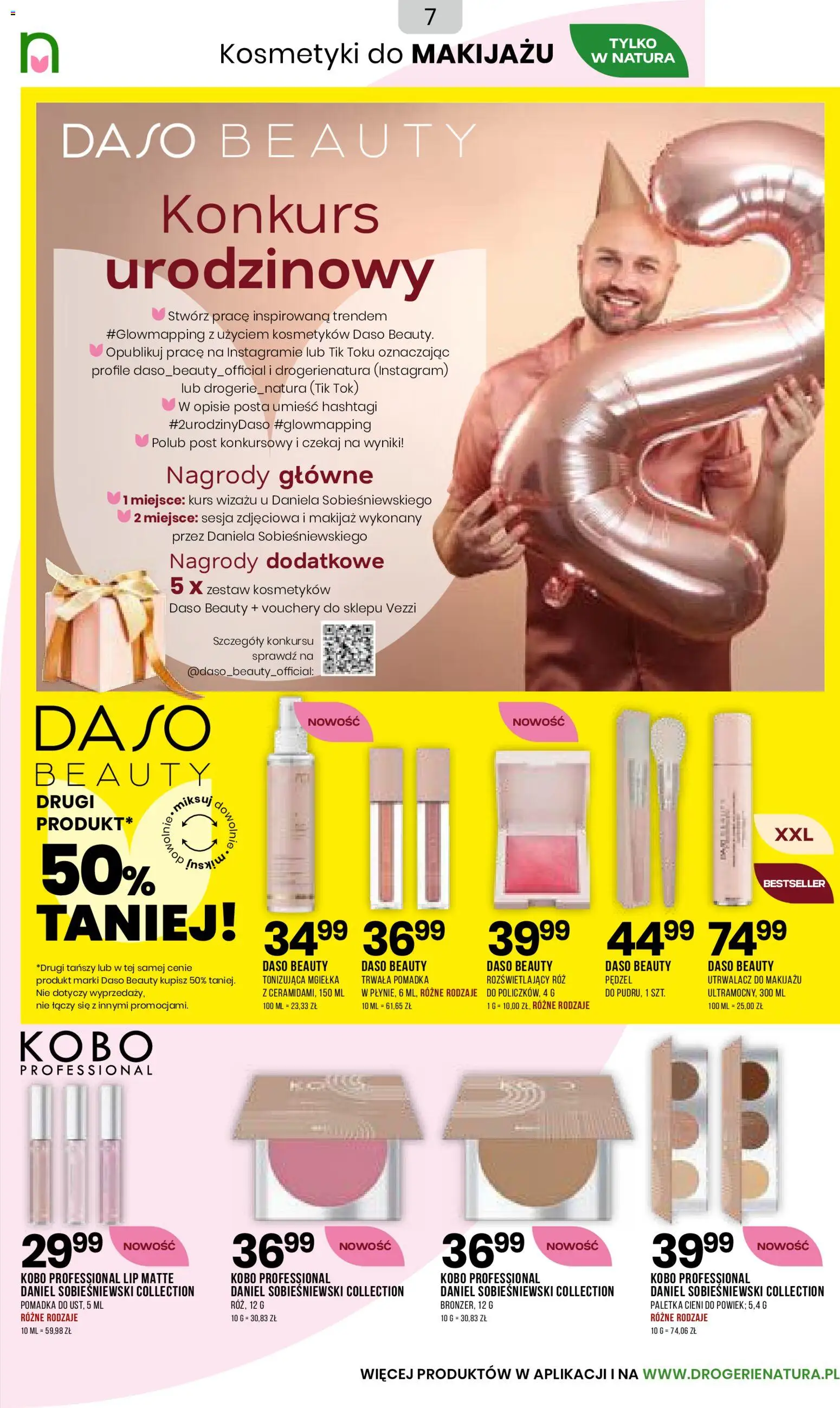 Drogerie Natura Black Friday od 10.11.2025 | Strona: 7 | Produkty: Pędzel, Kosmetyki, Pomadka, Bronzer