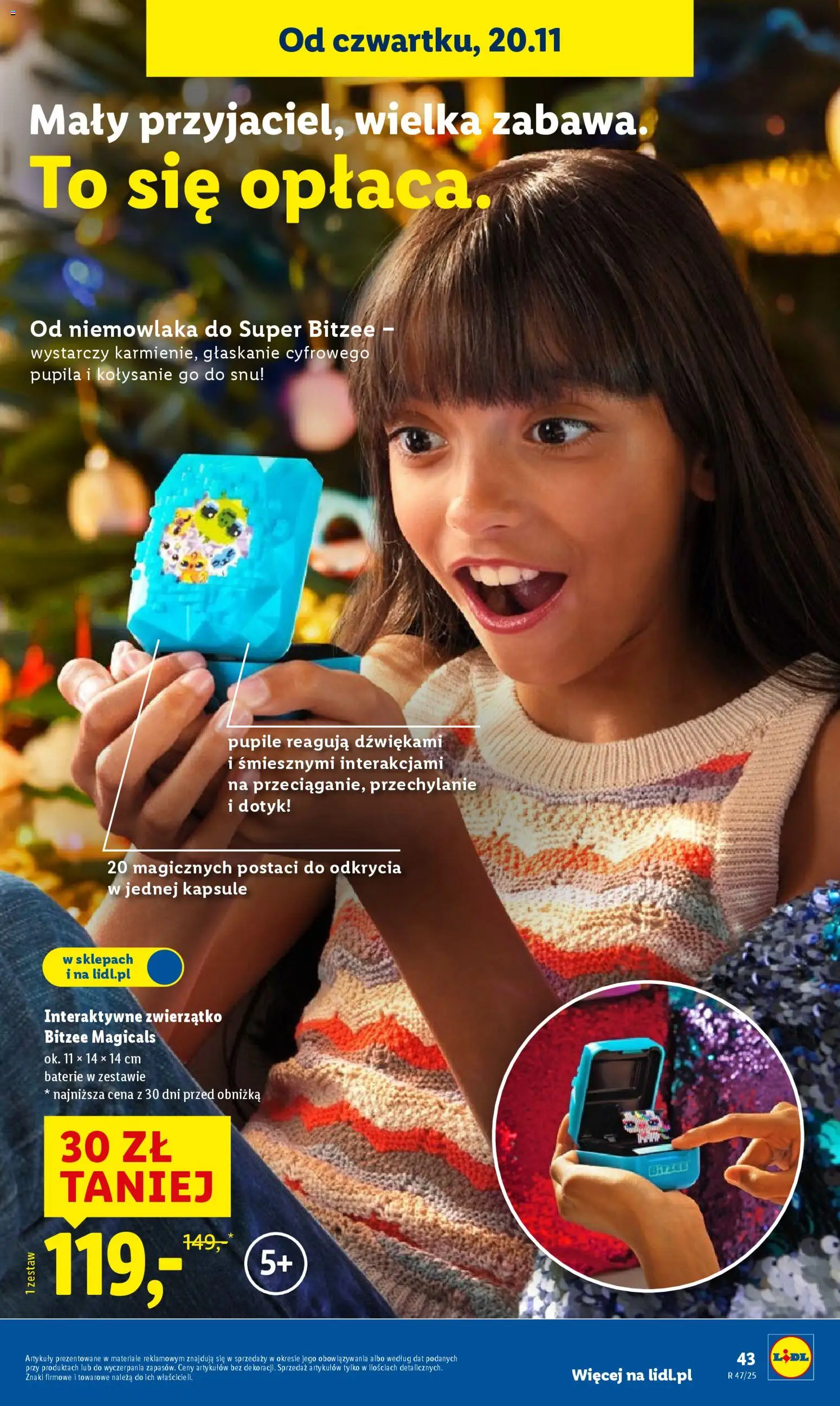 Lidl Katalog zabawek od 03.11.2025 | Strona: 43 | Produkty: Baterie