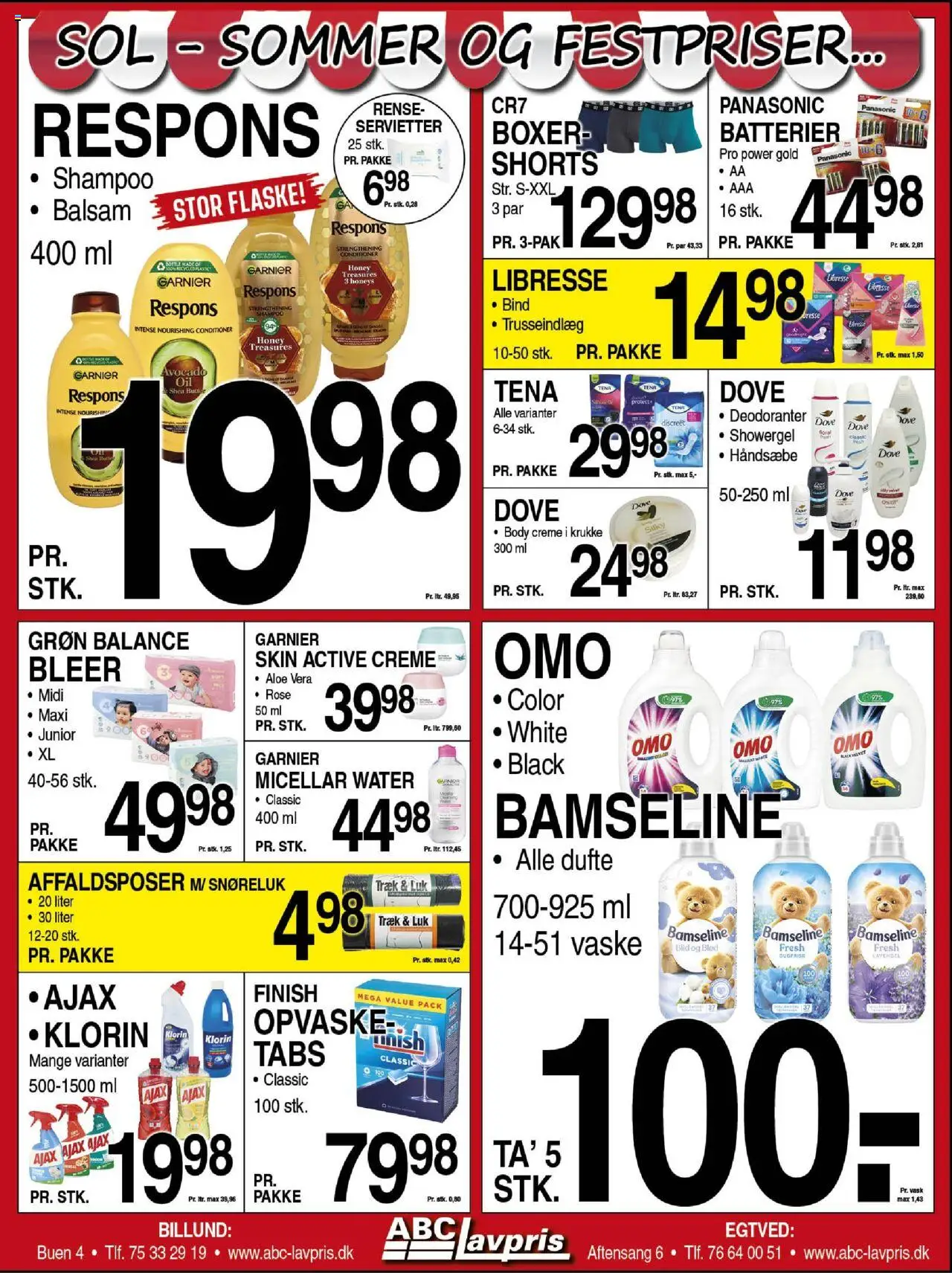 Abc Lavpris Tilbudsavis gyldig fra 25.06.2025 | Side: 8 | Produkter: Shampoo, Creme, Shorts, Tablets