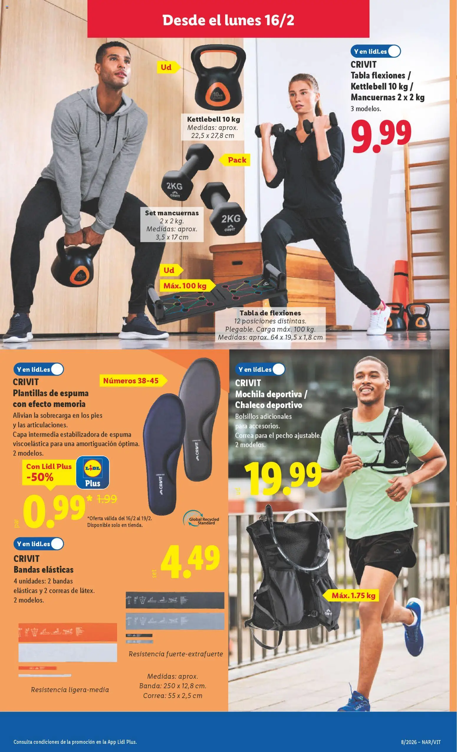 Lidl folleto de bazar │ válido desde el 16.02.2026 | Página: 9