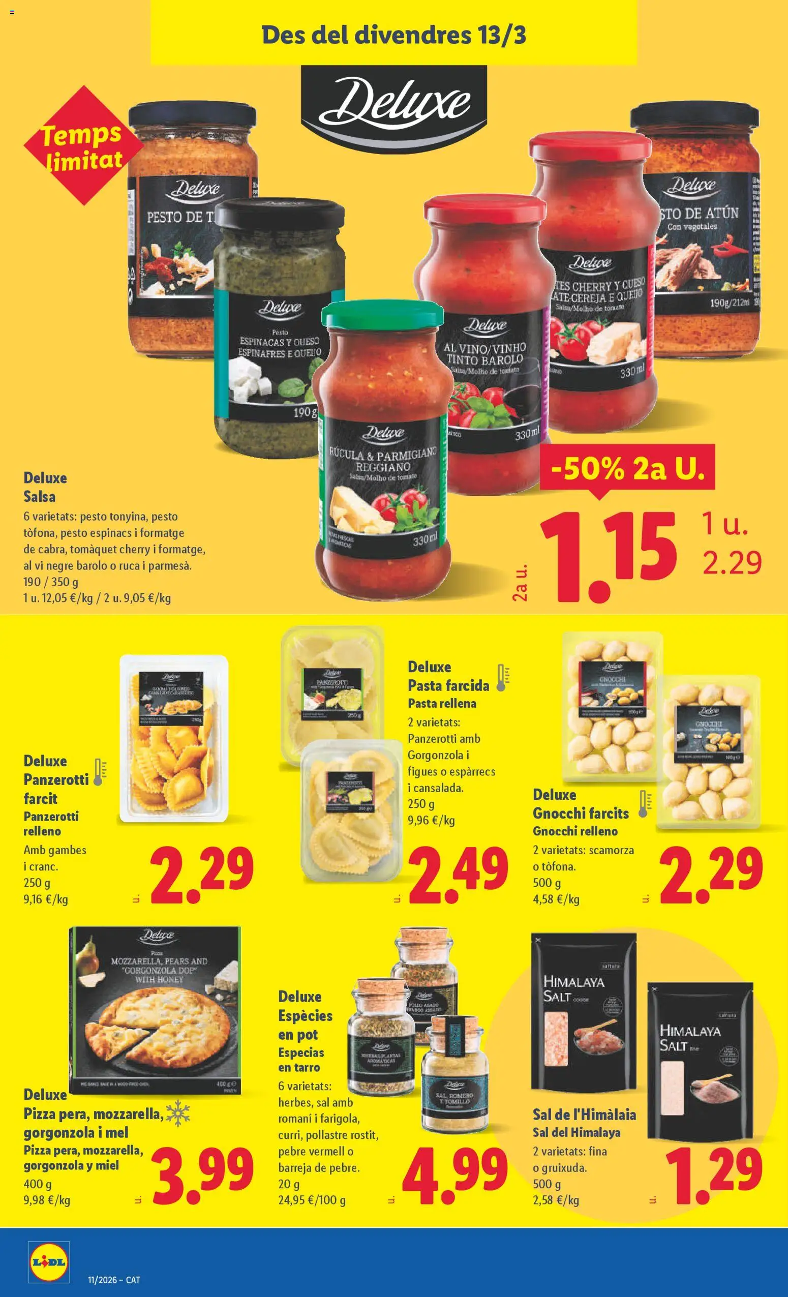 Lidl folleto │ válido desde el 09.03.2026 | Página: 44 | Productos: Ψηφιακή κάμερα, Queso, Pizza, Pasta