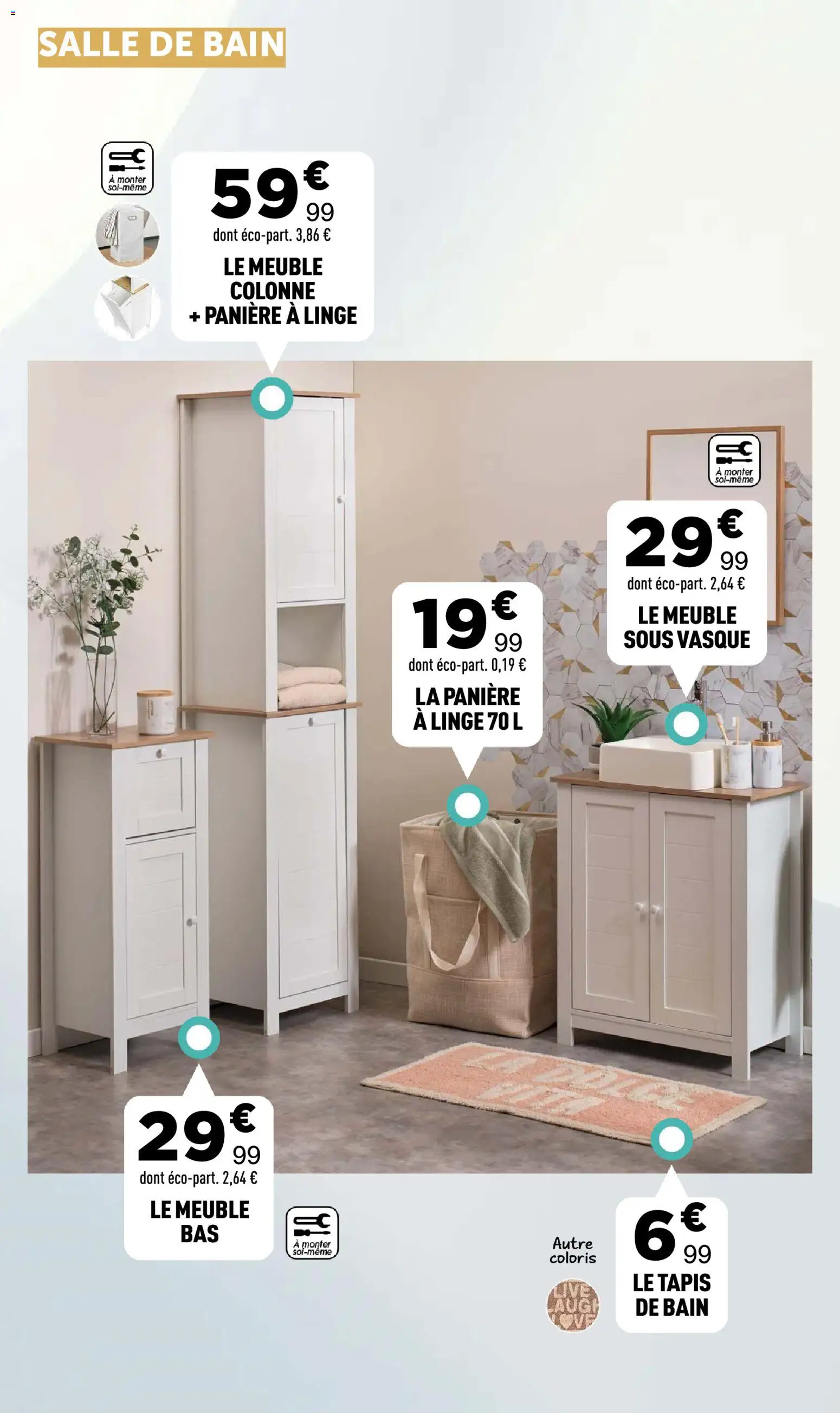 {H1} | Page: 29 | Produits: Meuble, Tapis de bain, Tapis