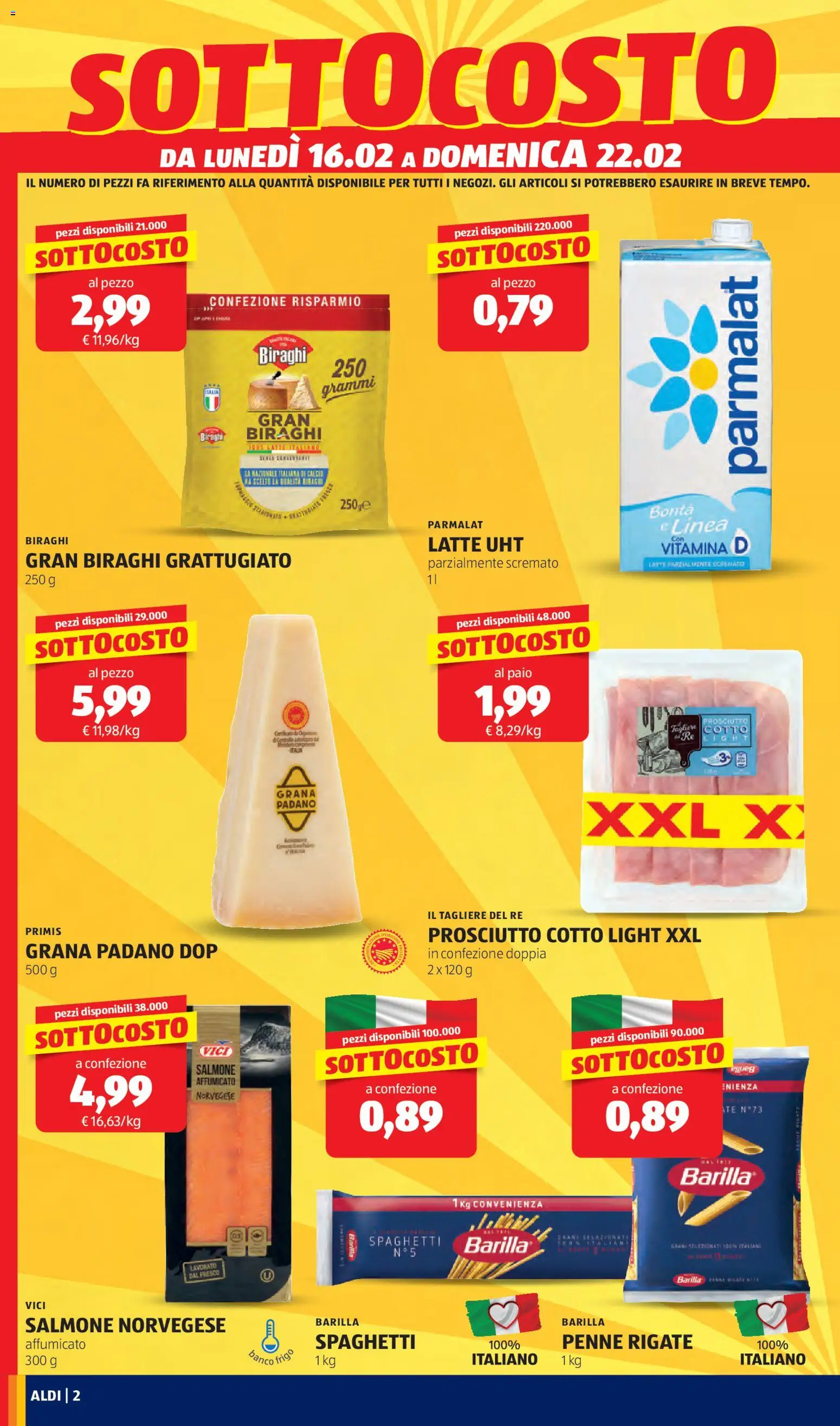 Volantino Aldi del 16.02.2026 | Pagina: 2