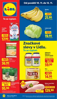Náhled letáku Lidl leták od 10.11.2025