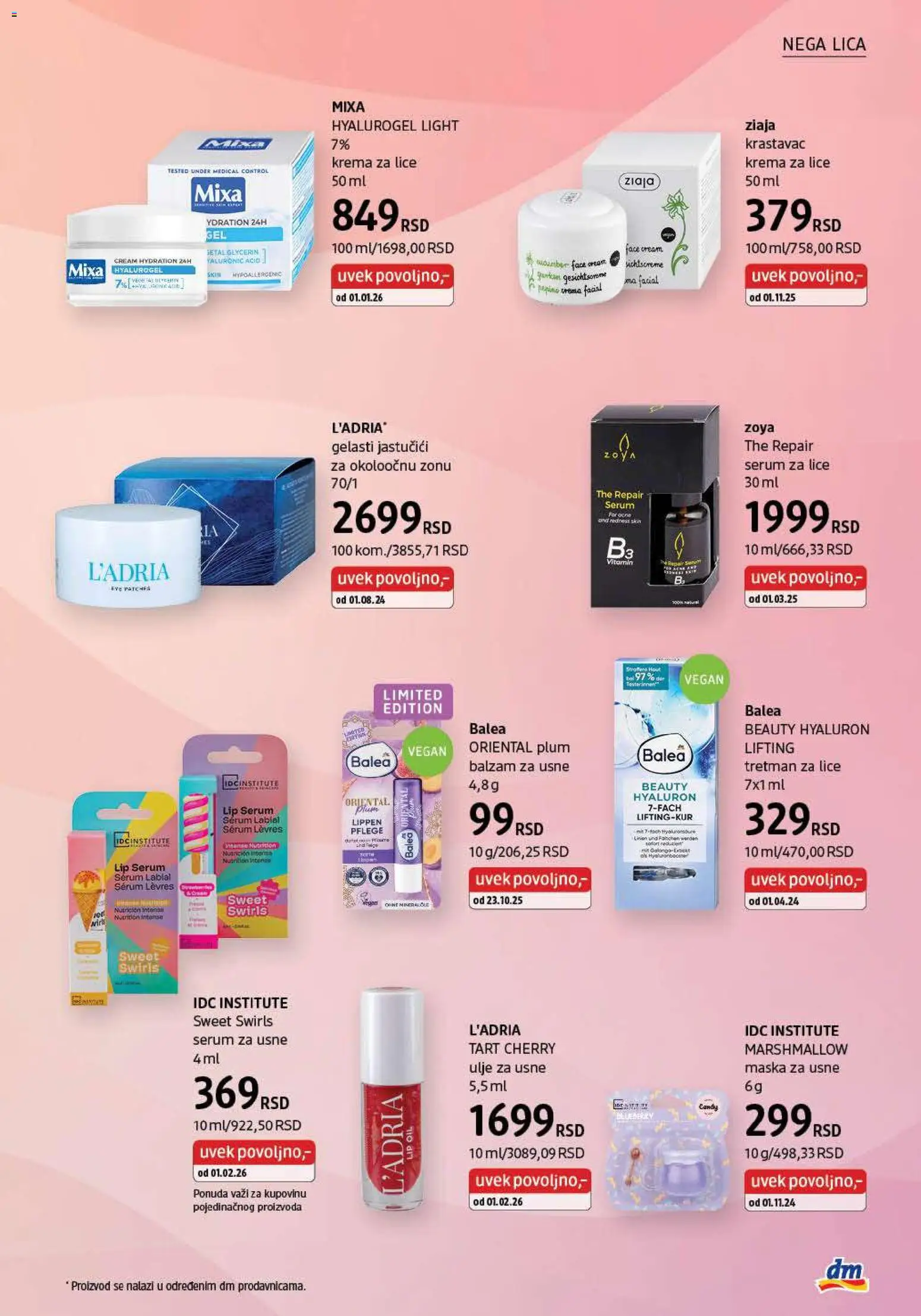 DM Drogerie katalog - važi od 01.02.2026 | Strana: 7 | Proizvode: Krastavac, Ulje, Candy, Marshmallow