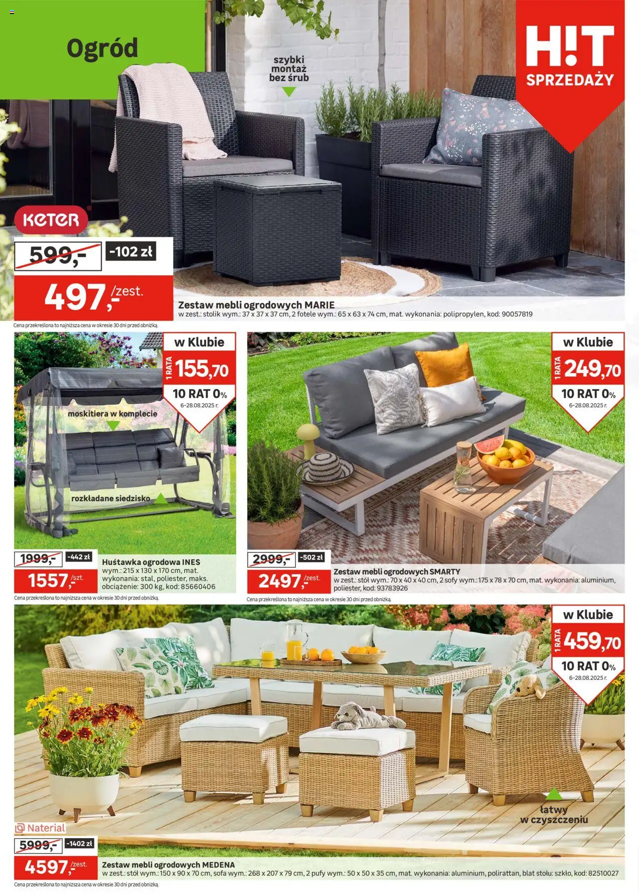Leroy Merlin Gazetka od 06.08.2025 | Strona: 18 | Produkty: Sofa