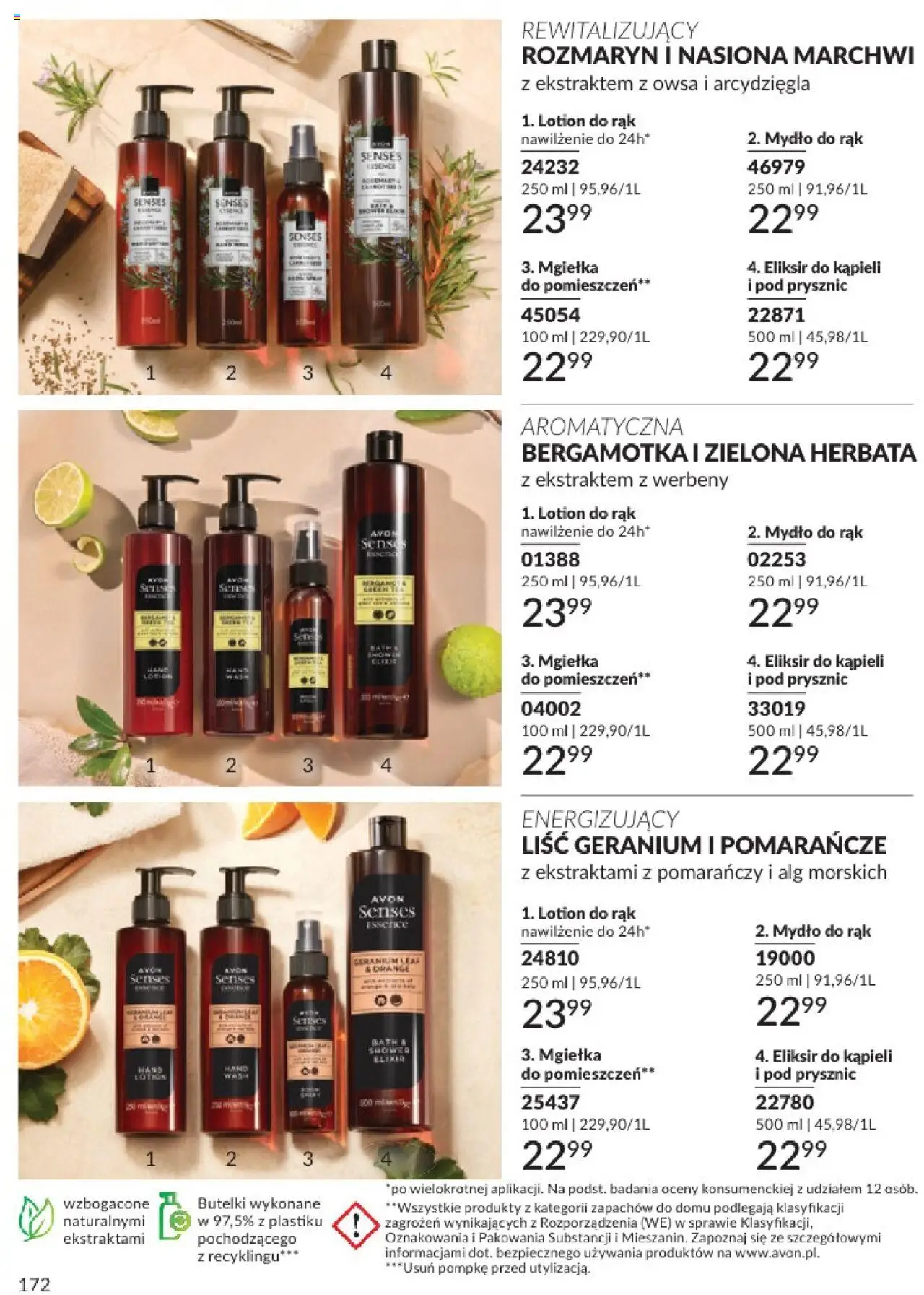 Avon Katalog 08 2025 od 01.08.2025 | Strona: 172 | Produkty: Nasiona, Prysznic, Pomarańcze, Mydło