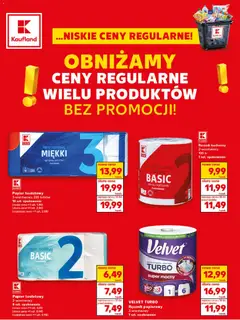 Náhled letáku Kaufland Polsko leták - Niskie ceny regularne od 05.03.2026 | Strana: 4 | Produkty: Velvet, Velvet Turbo