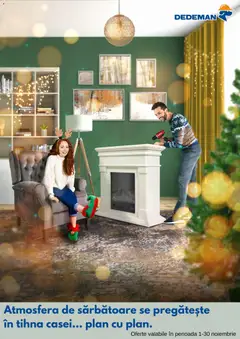 Ofertele Dedeman valabile de la 01.11.2025