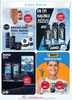 01.12.2025 tarihinden itibaren geçerli olan Rossmann kataloğu önizlemesi | Sayfa: 39 | Ürünler: Tıraş köpüğü