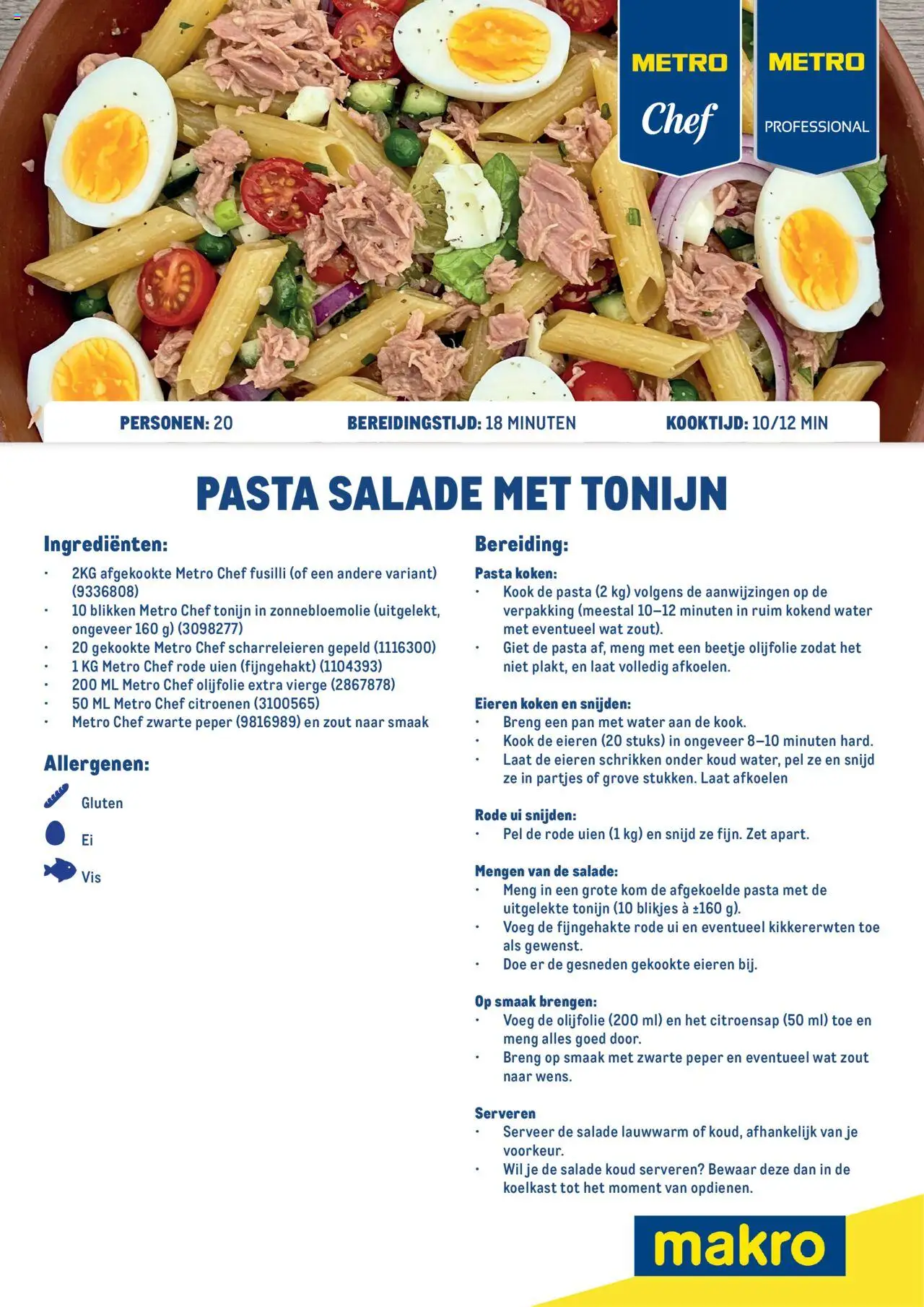 | Pagina: 24 | Producten: Ui, Eieren, Pan, Tonijn