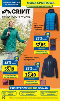 Lidl Katalog od 26.05.2025 | Strona: 18 | Produkty: Kurtka, Płaszcz