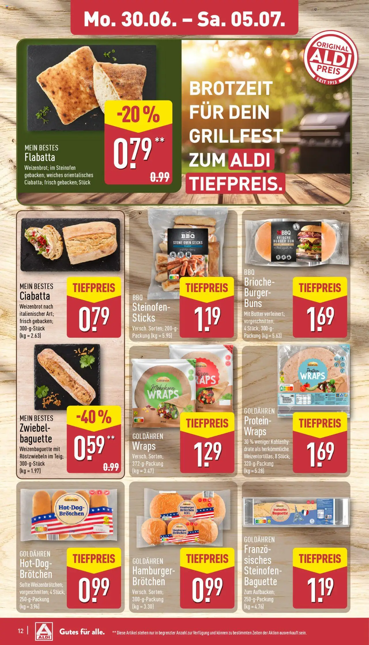 Aldi Prospekt 	 - gültig ab dem 30.06.2025 | Seite: 16 | Produkte: Gewicht