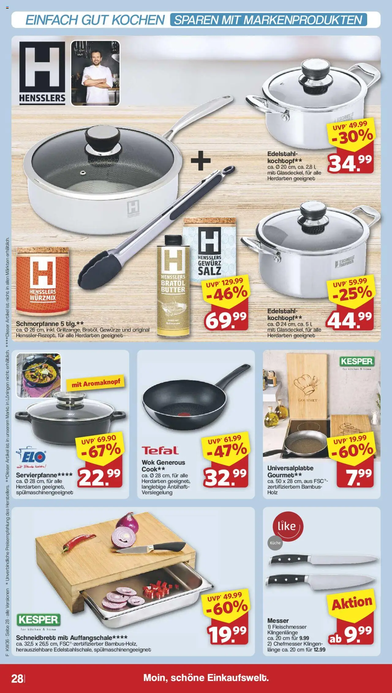Famila Nordwest Markt - Angebote - gültig ab dem 01.09.2025 | Seite: 32 | Produkte: Butter, Gewürze, Salz, Wok