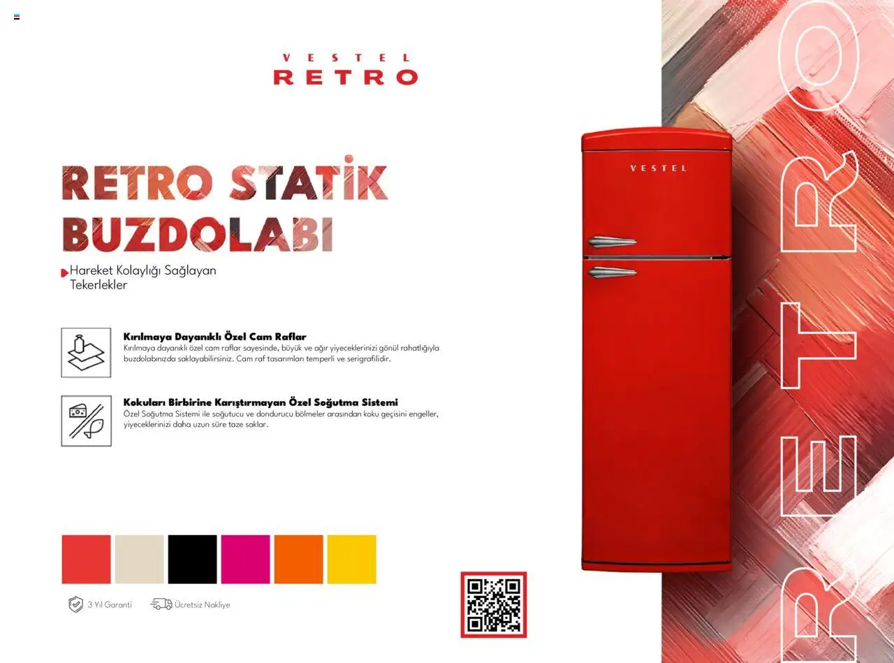 Vestel Retro Katalog - 06.08.2024 tarihinden itibaren geçerlidir | Sayfa: 7 | Ürünler: Raf, Koku, Buzdolabı, Dondurucu