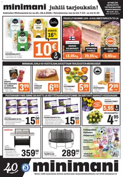 Minimani-mainoslehti voimassa 22.04.2026 alkaen