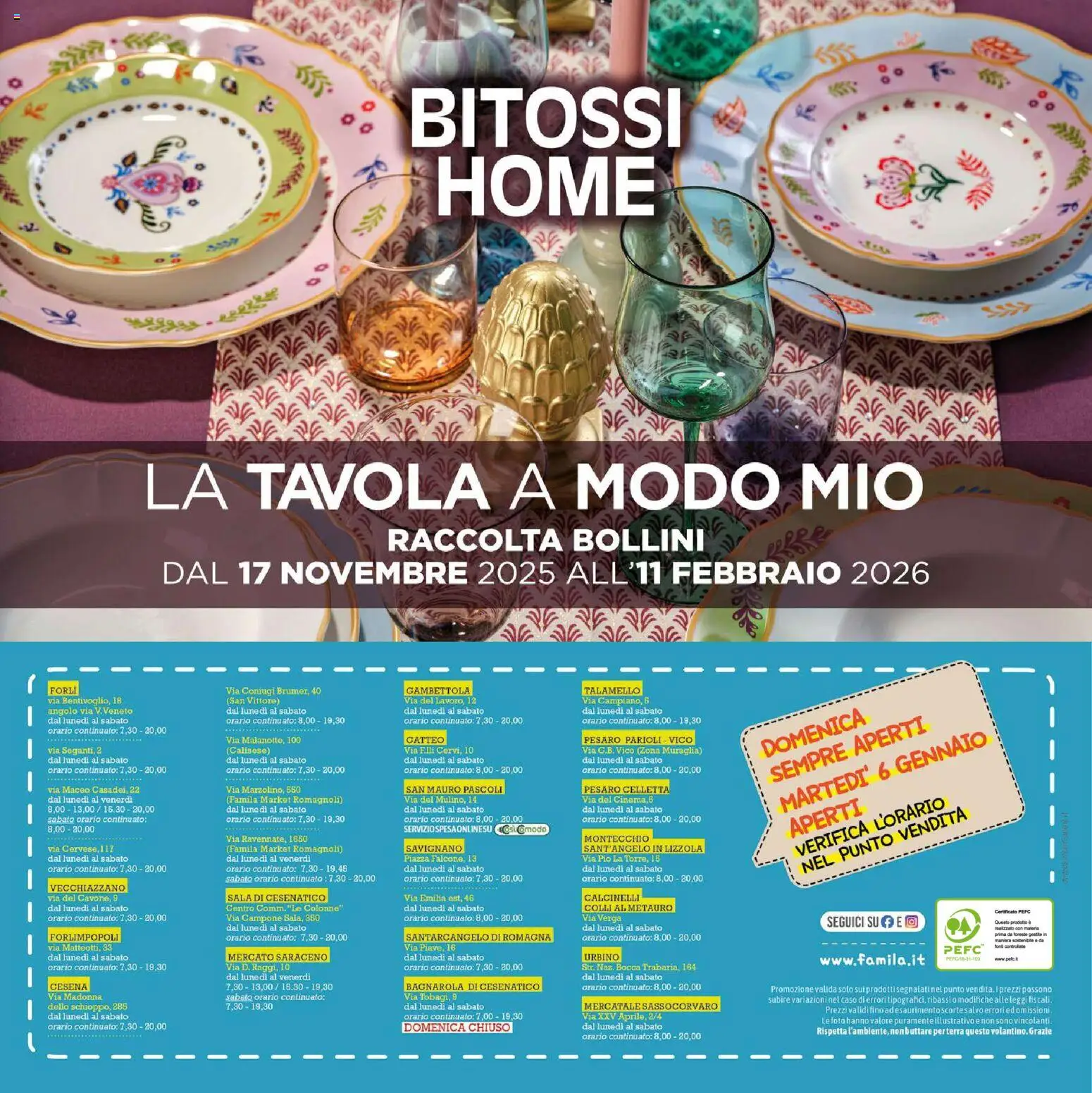 Volantino Famila del 28.12.2025 | Pagina: 20 | Prodotti: Terra