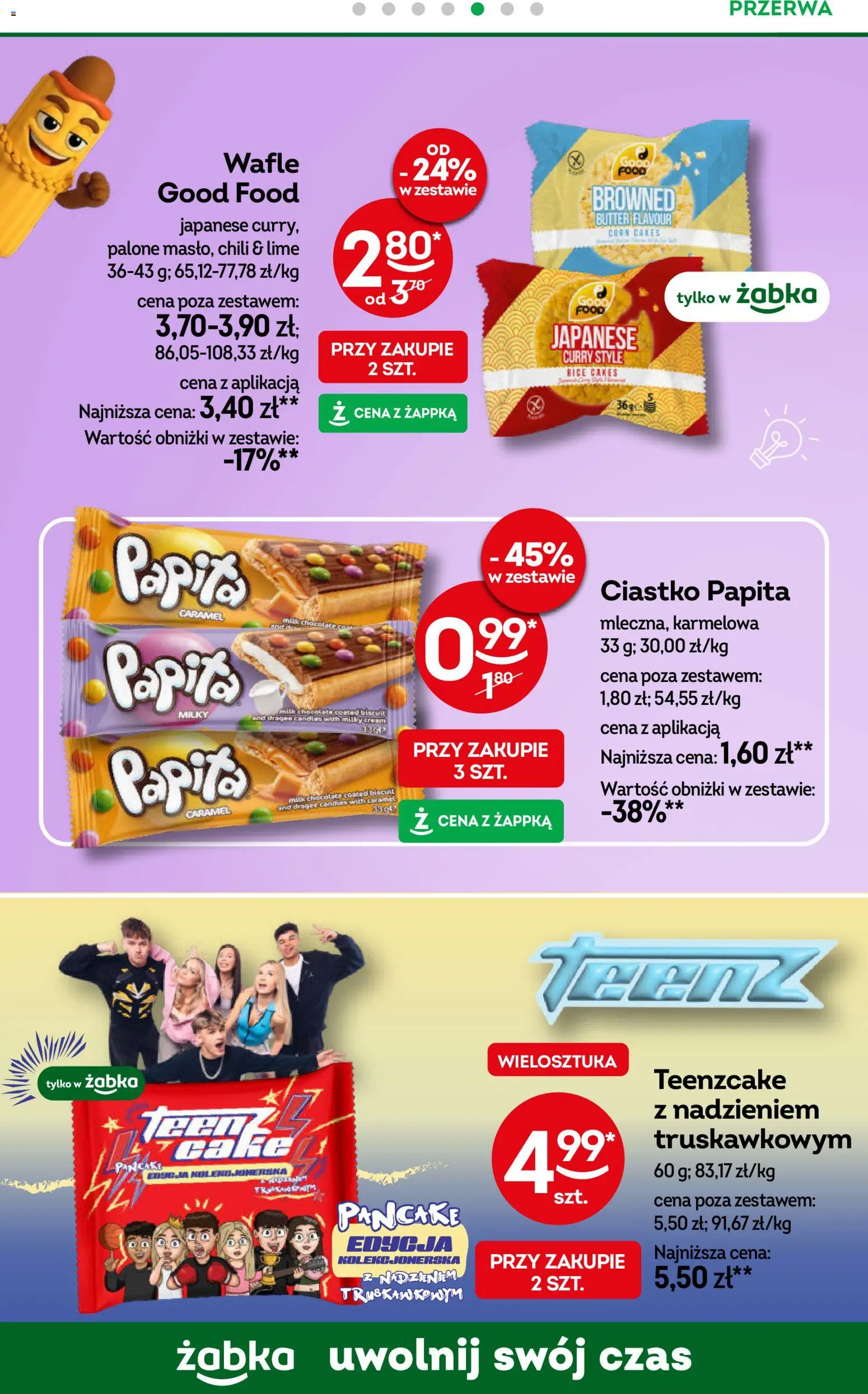 Żabka Black Friday od 19.11.2025 | Strona: 52 | Produkty: Chili, Curry, Wafle