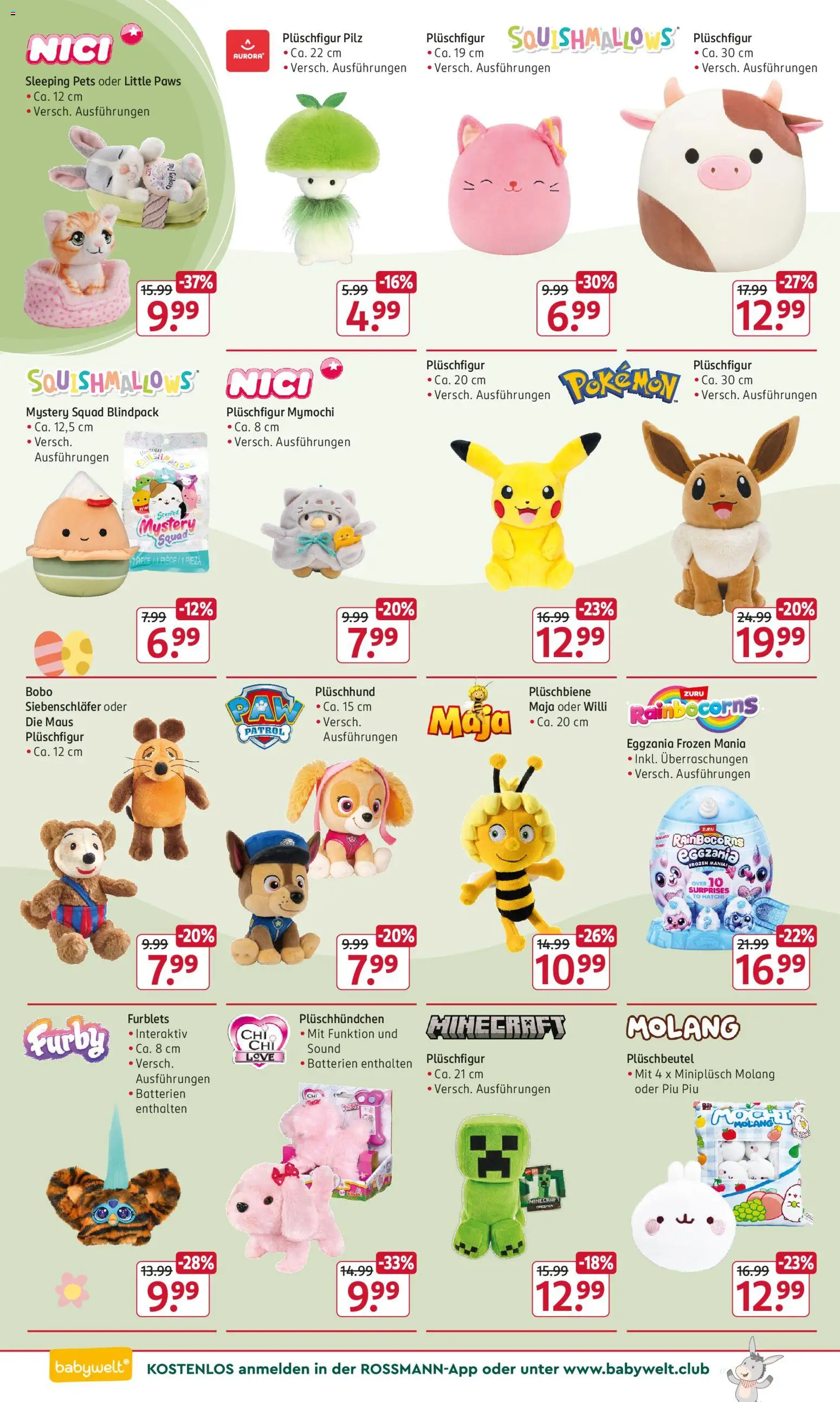 Rossmann Spiel & Spaß Angebote – gültig ab 23.03.2026 | Seite: 10 | Produkte: Batterien, Maus