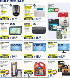Anteprima del volantino Esselunga S Cancelleria e multimediale Roma catalogo valido a partire dal 07.01.2026 | Pagina: 7 | Prodotti: Olio motore, USB, Stampa, Vassoio